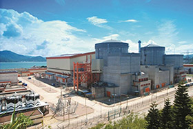 大亚湾核电站图