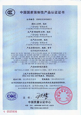3C强制认证-证书1